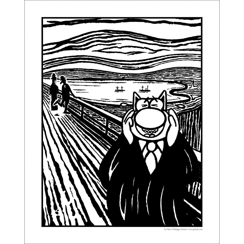 AFFICHE - MUNCH (50X40)