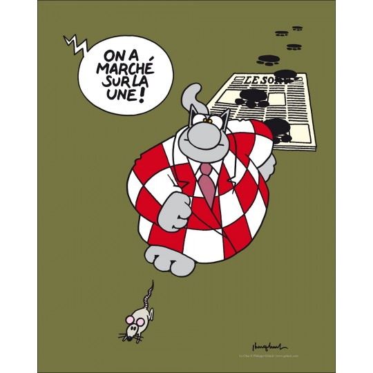 AFFICHE - UNE (50X40)