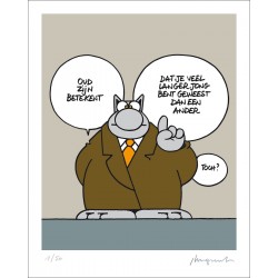 ZEEFDRUK - OUD ZIJN (50X40)