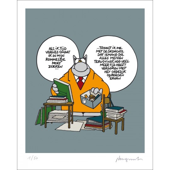 ZEEFDRUK - ROMMELTJE (50X40)