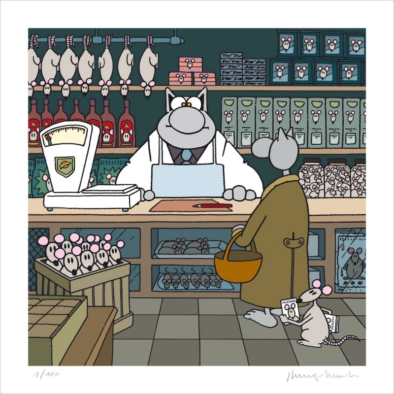 ESTAMPE - MISSINg (70X70)