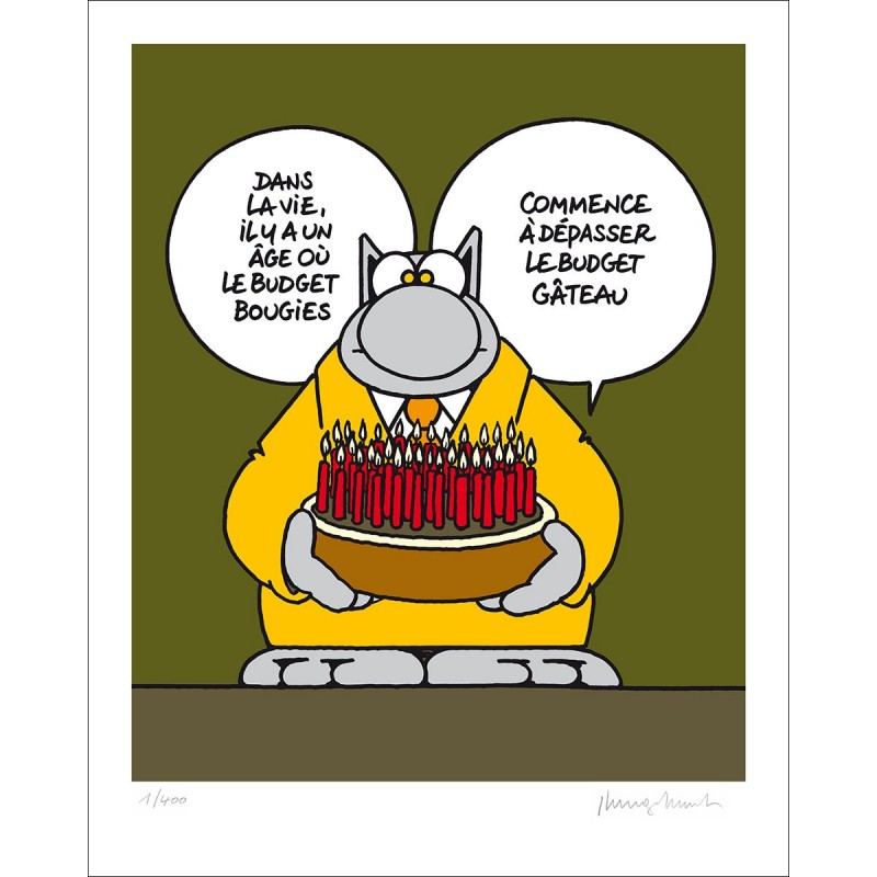 SÉRIGRAPHIE - ANNIVERSAIRE (50X40)