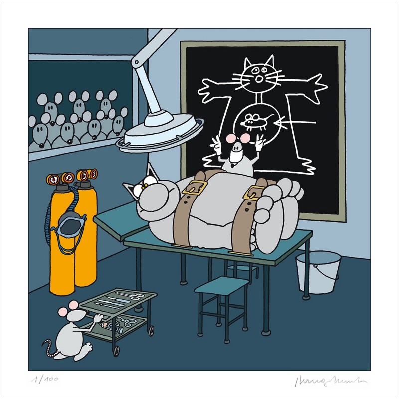 DIGIGRAPHIE - CHER MAÎTRE (70X70)