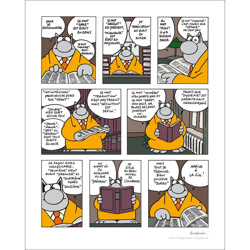 AFFICHE - DICTIONNAIRE (50X40)