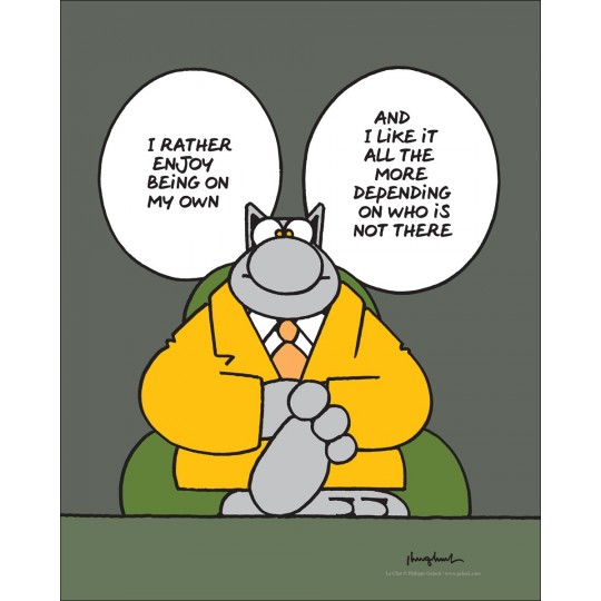 POSTER - ON MY OWN (50X40)