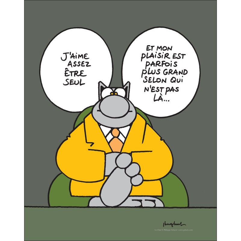 AFFICHE - SEUL (50X40)