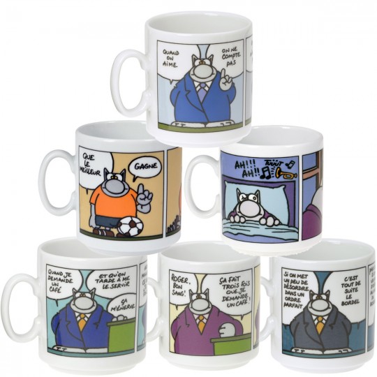 MUG - PACK DE 6