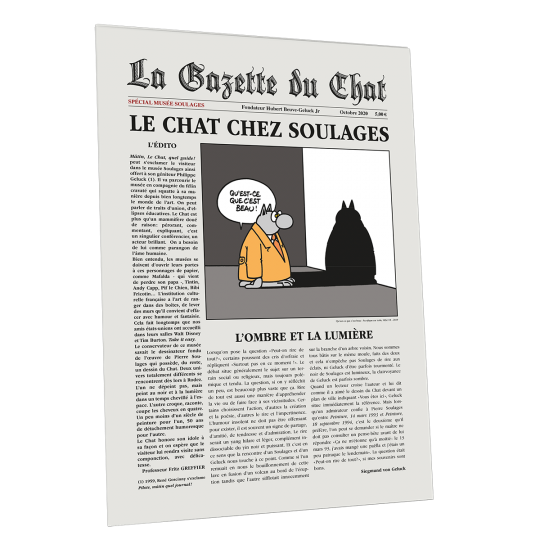 LA GAZETTE DU CHAT - LE CHAT CHEZ SOULAGES