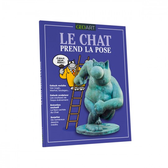 LE CHAT PREND LA POSE (GEO ART)