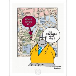 VOUS ÊTES ICI (40X30)