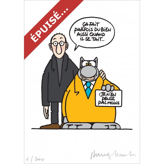 JE N'EN PENSE PAS MOINS (EX-LIBRIS)