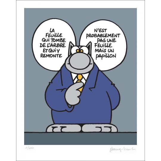 LA FEUILLE QUI TOMBE