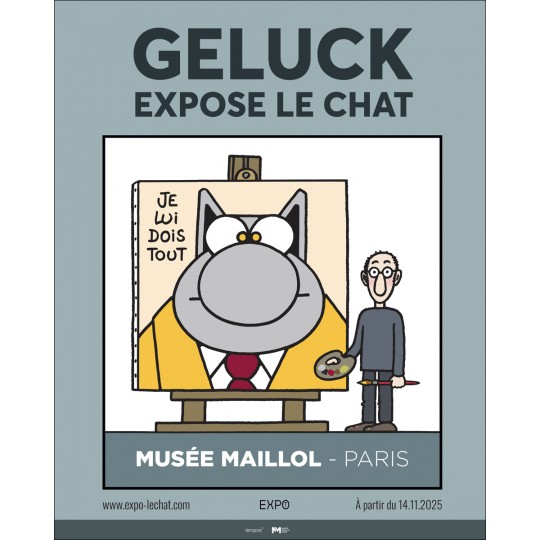 GELUCK EXPOSE LE CHAT AU MUSÉE MAILLOL