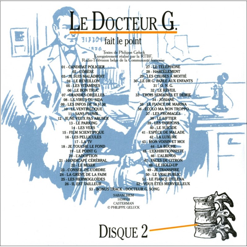 LE DOCTEUR G FAIT LE POINT