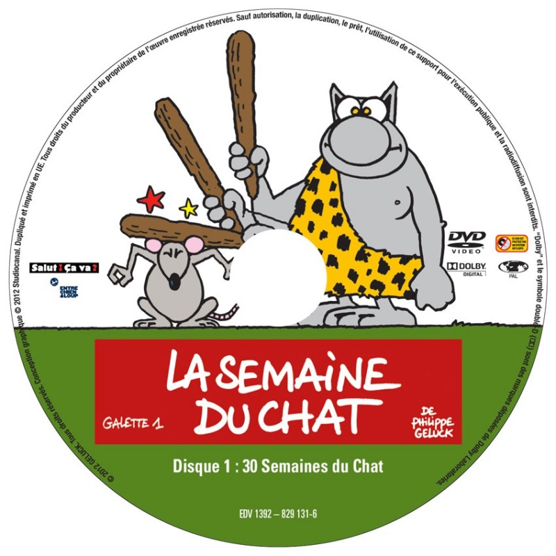 DOUBLE DVD - LA SEMAINE DU CHAT