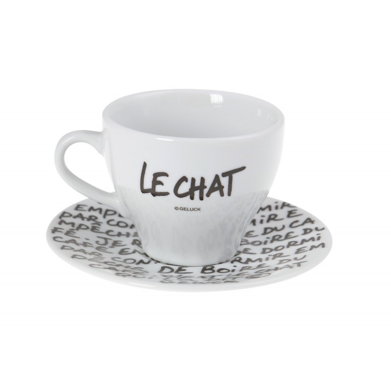 TASSE ET SOUS-TASSE CAPUCCINO