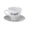 TASSE ET SOUS-TASSE CAPUCCINO