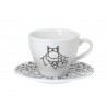 TASSE ET SOUS-TASSE CAPUCCINO