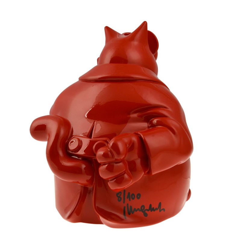 LE CHAT AU DOIGT LEVÉ