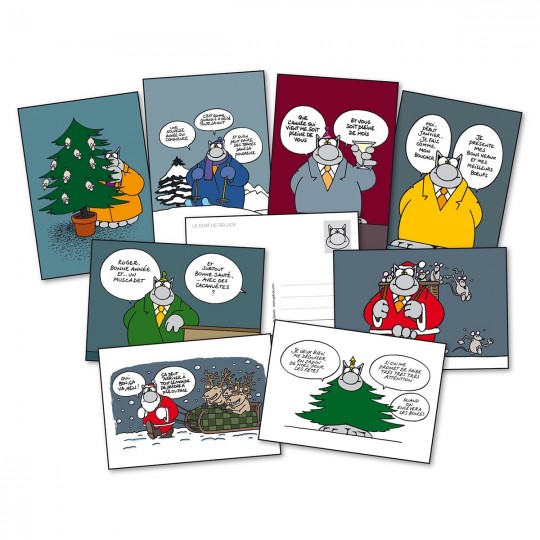 CARTES POSTALES - PACK NOËL/VŒUX