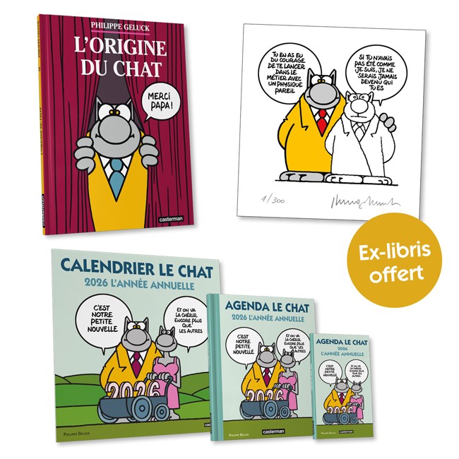 Pack 'L'origine du Chat' + La papeterie 2026