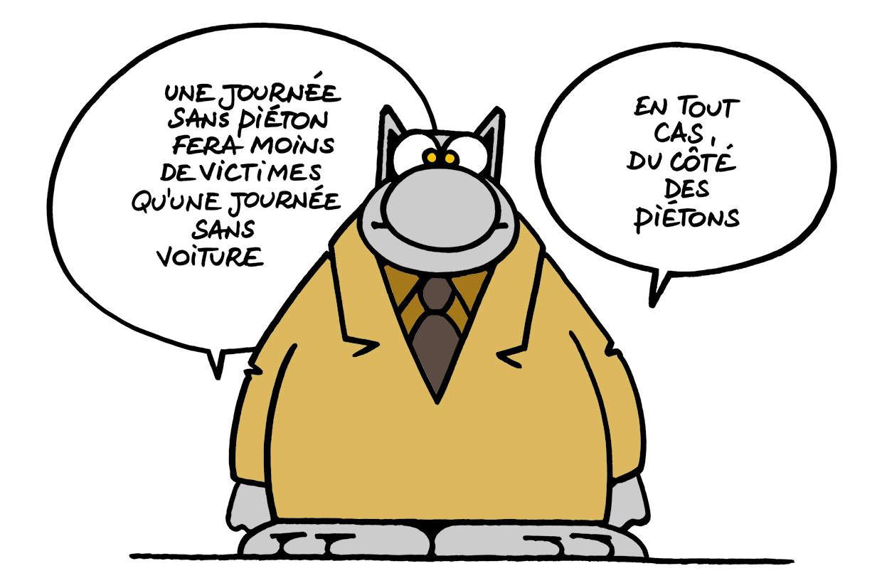 Getting Your Own Back Philippe Geluck Le Chat